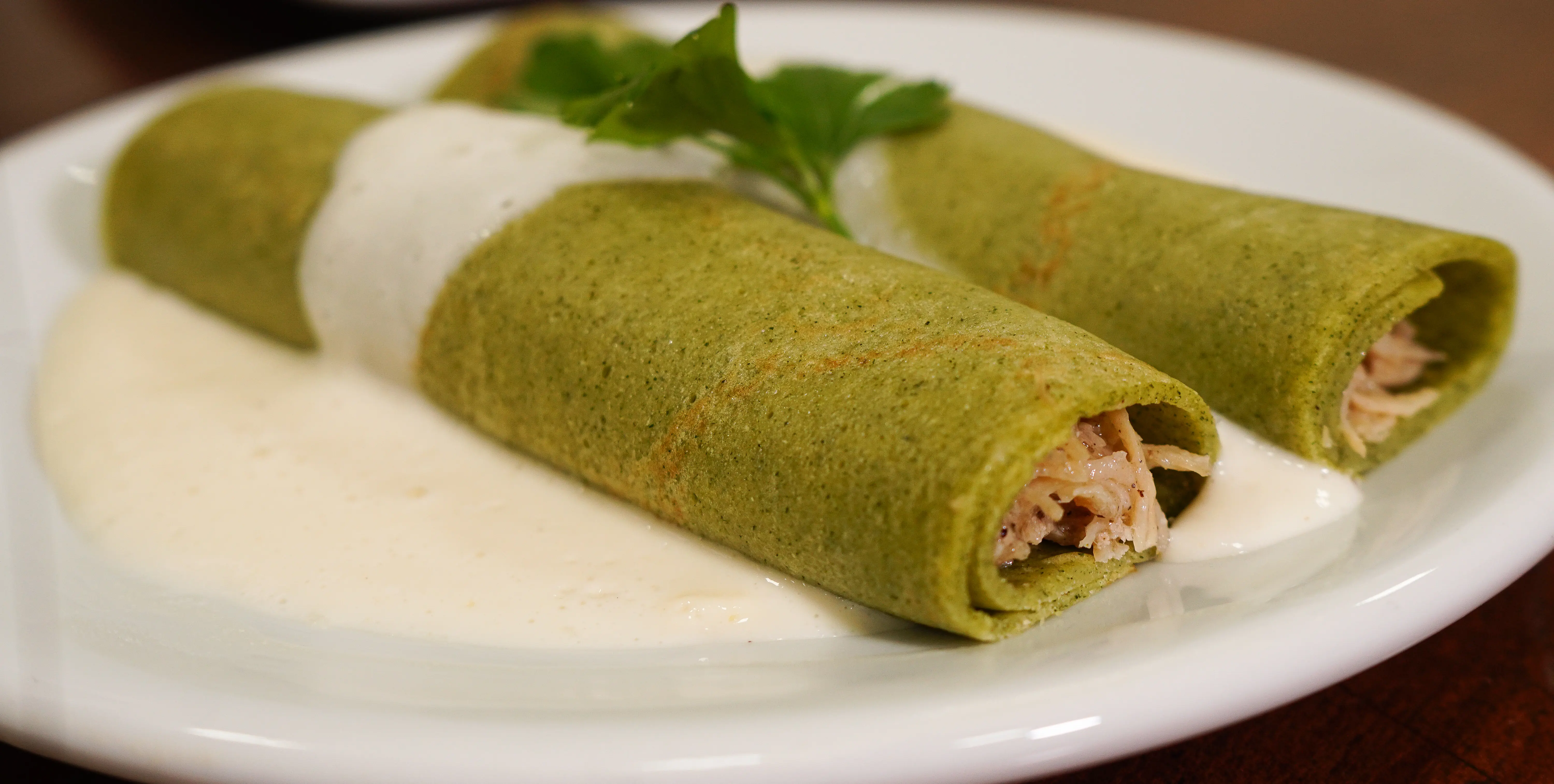 Panqueca de Taioba